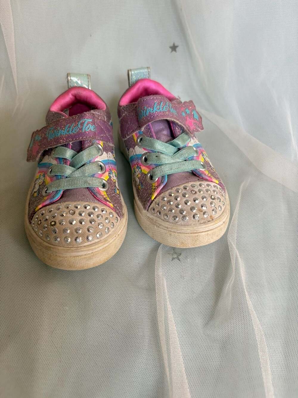 Skechers Twinkle Toes Unicorn Dreaming Light-Up Sneakers